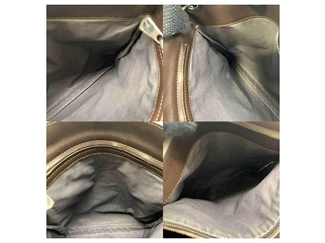 Borsa a Spalla Intrecciato di Bottega Veneta Marrone - vista 6
