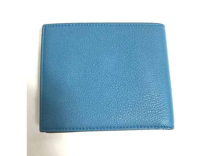Gucci Blue Leather Bi-Fold Wallet - view 2