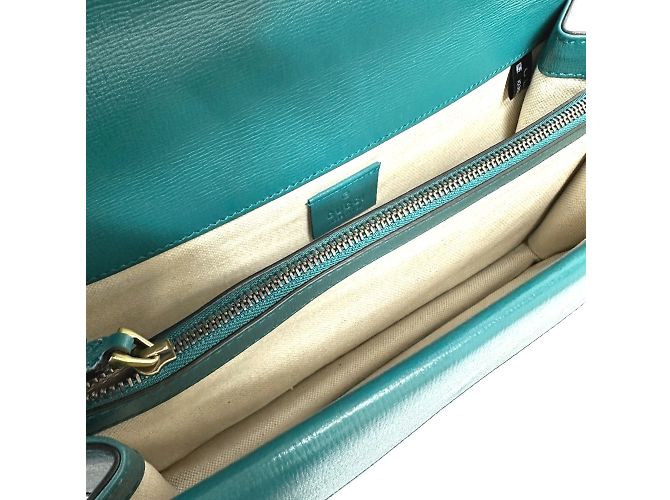 Gucci Bicolor Schultertasche Blau - Ansicht 10