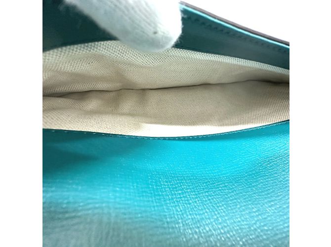 Gucci Bicolor Schultertasche Blau - Ansicht 13