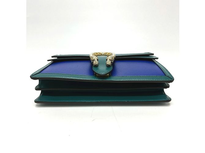 Gucci Bicolor Schultertasche Blau - Ansicht 3