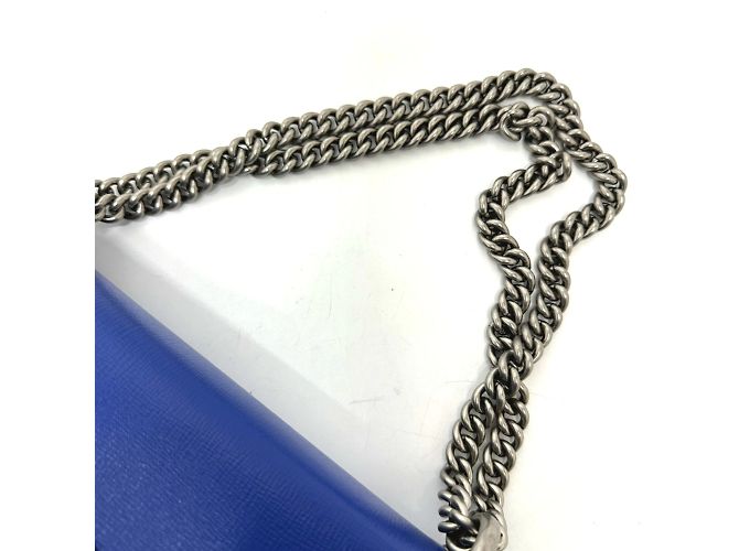 Gucci Bicolor Schultertasche Blau - Ansicht 7