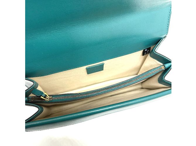 Gucci Bicolor Schultertasche Blau - Ansicht 9