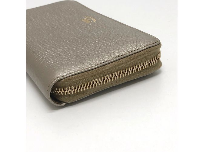 Cartera larga con cremallera Gucci Bamboo Dorado - vista 2