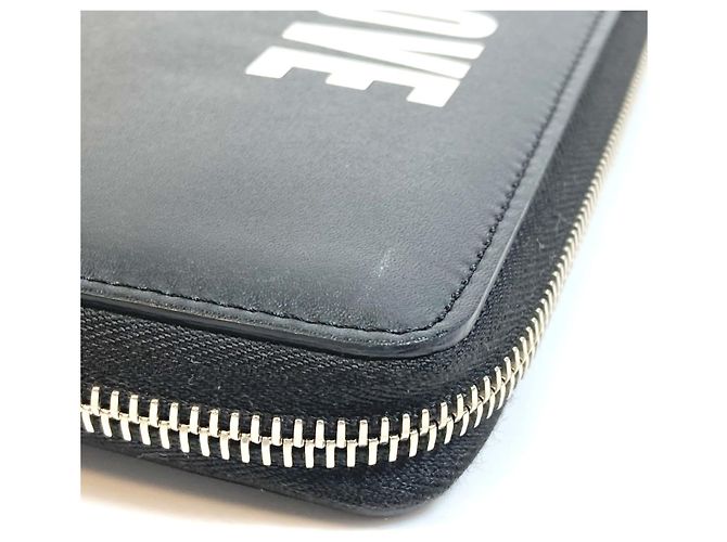 Givenchy SENTO AMORE Portafoglio Lungo con Zip Nero - vista 3