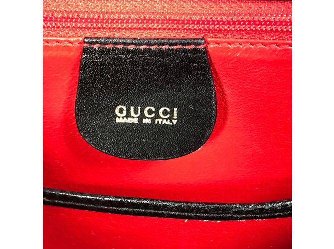 Borsa in pelle nera Gucci 000-1951 Nero - vista 13