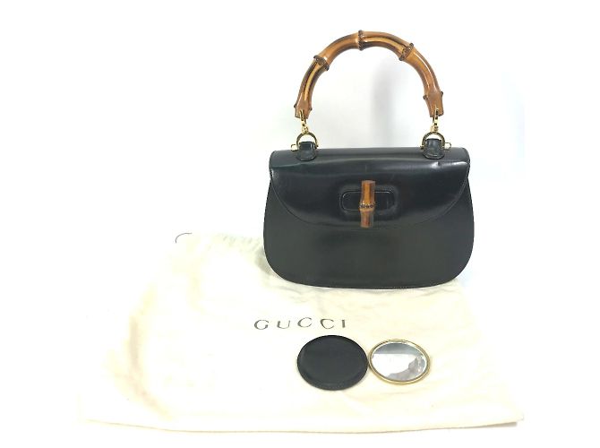 Borsa in pelle nera Gucci 000-1951 Nero - vista 16