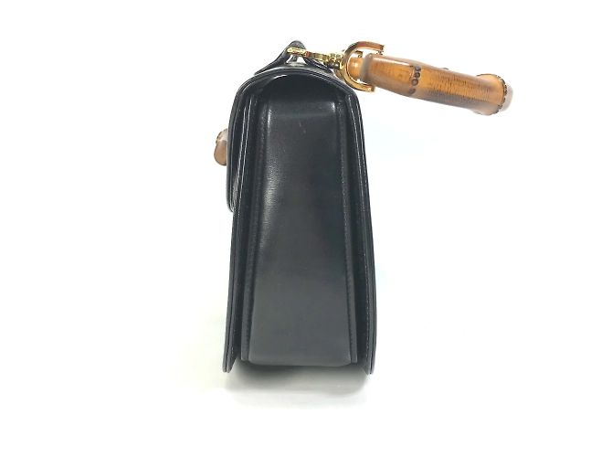 Borsa in pelle nera Gucci 000-1951 Nero - vista 4