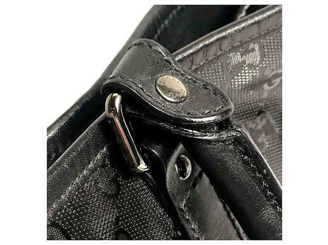 Borsa tote nera Gucci 223668 Nero - vista 10