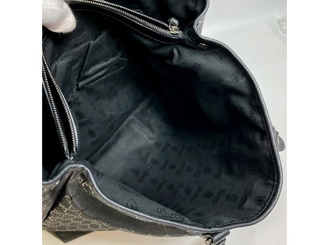 Borsa tote nera Gucci 223668 Nero - vista 13