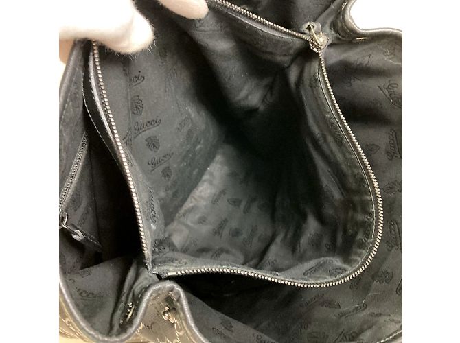 Borsa tote nera Gucci 223668 Nero - vista 15