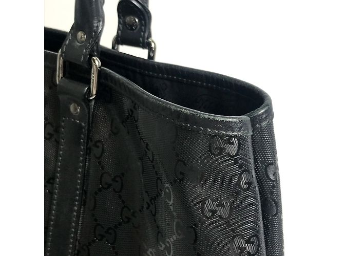Borsa tote nera Gucci 223668 Nero - vista 6