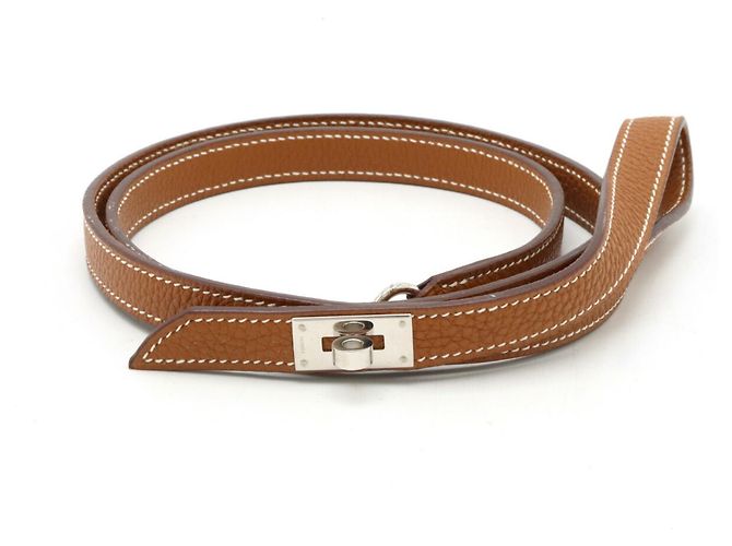 Hermès Guinzaglio per cane Hermes Kelly D'oro - vista 2