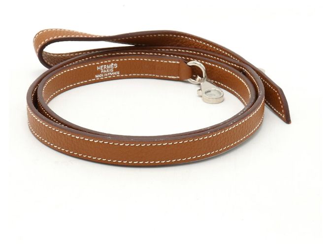 Hermès Guinzaglio per cane Hermes Kelly D'oro - vista 3
