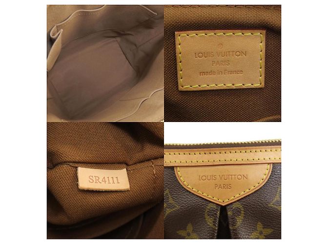 Louis Vuitton Palermo PM Monogram Tote Bag Braun - Ansicht 5