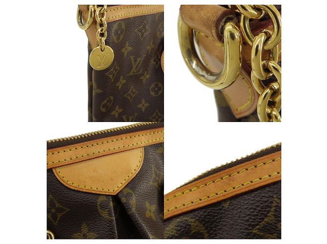 Louis Vuitton Palermo PM Monogram Tote Bag Braun - Ansicht 7