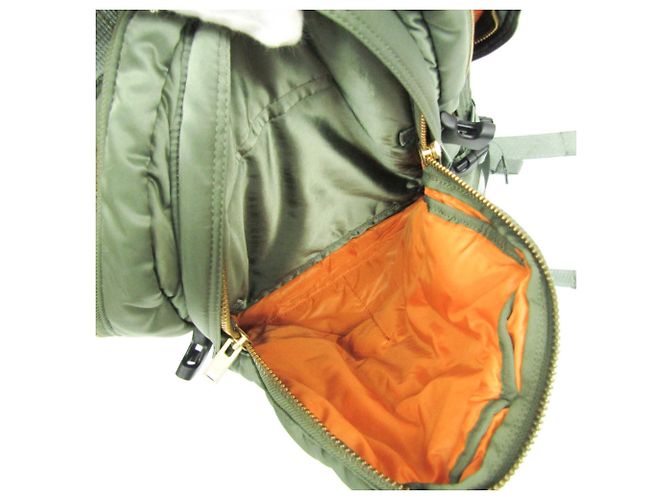 Freeman Porter Zaino in nylon Porter verde - vista 12