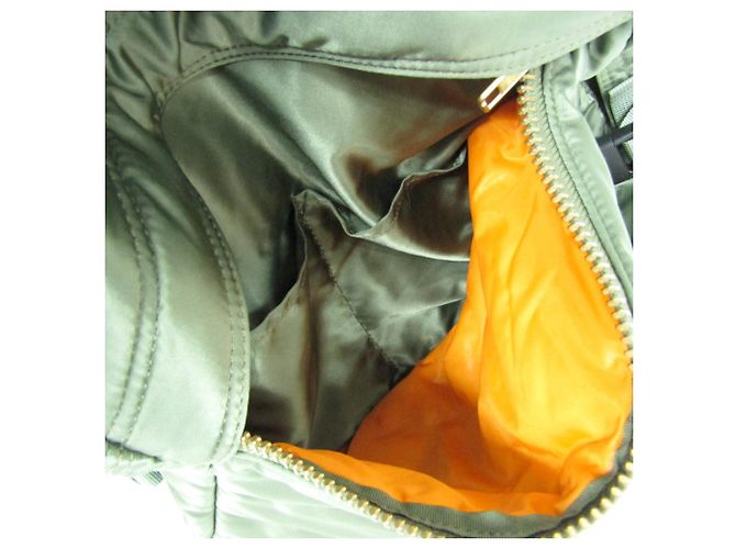Freeman Porter Zaino in nylon Porter verde - vista 13
