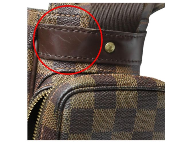 Borsa a spalla Melville Reporter Damier Louis Vuitton Marrone Damier ebene - vista 11