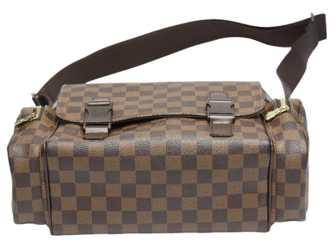 Borsa a spalla Melville Reporter Damier Louis Vuitton Marrone Damier ebene - vista 4
