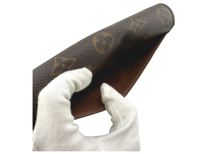 Billetera bi-fold Monogram Louis Vuitton Castaño Monograma - vista 11