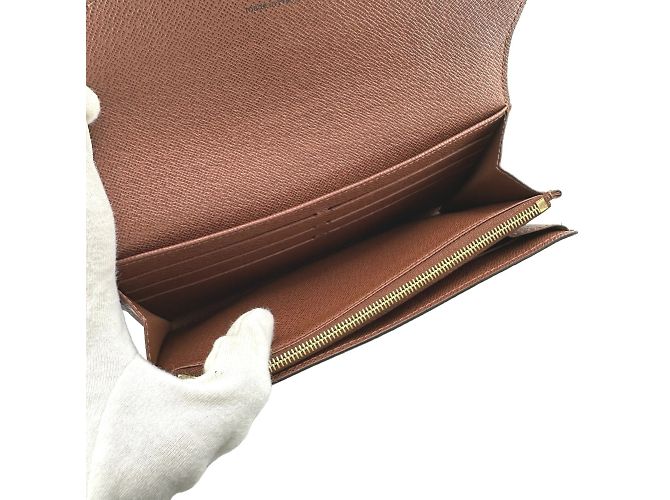 Billetera bi-fold Monogram Louis Vuitton Castaño Monograma - vista 13