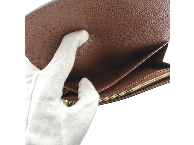 Billetera bi-fold Monogram Louis Vuitton Castaño Monograma - vista 14
