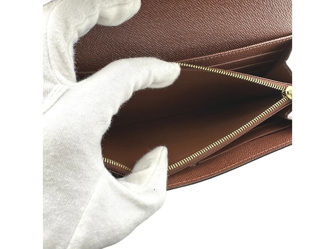 Billetera bi-fold Monogram Louis Vuitton Castaño Monograma - vista 15