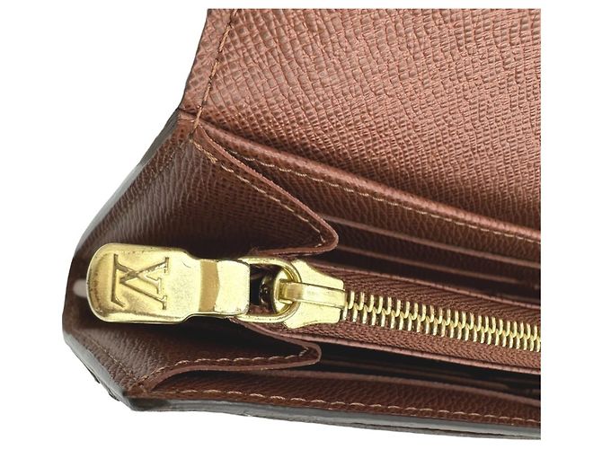 Billetera bi-fold Monogram Louis Vuitton Castaño Monograma - vista 16
