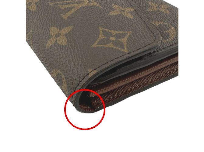 Billetera bi-fold Monogram Louis Vuitton Castaño Monograma - vista 6