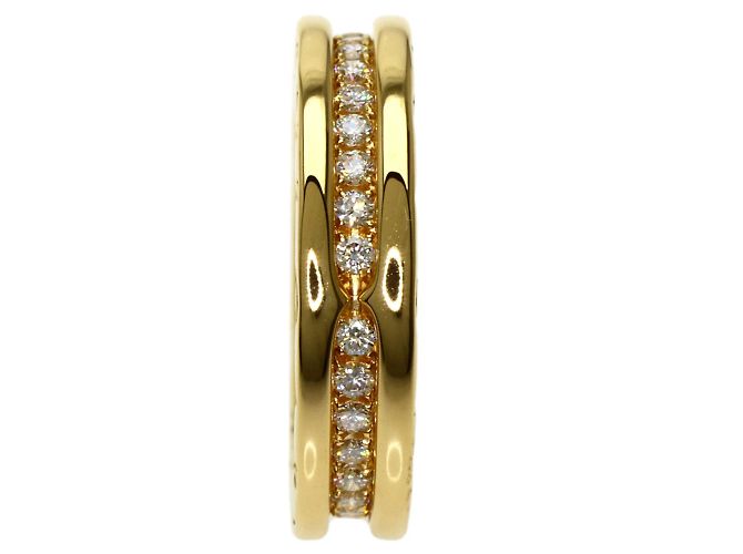 Bulgari Anello Bvlgari B-zero1 con diamanti - vista 3