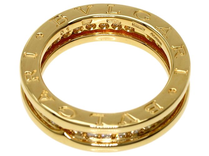 Bulgari Anello Bvlgari B-zero1 con diamanti - vista 4