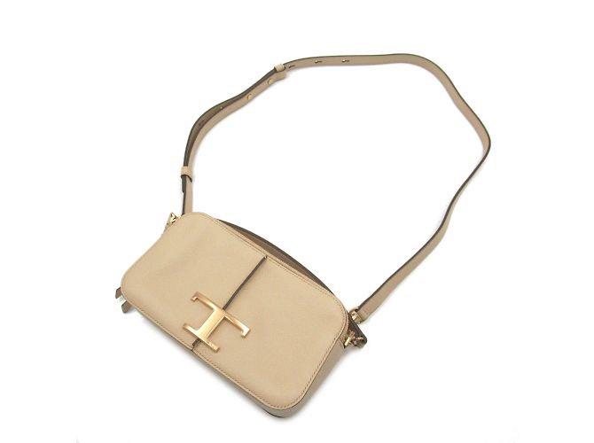 Tod's Beige Leather 2-Way Shoulder Bag - view 5