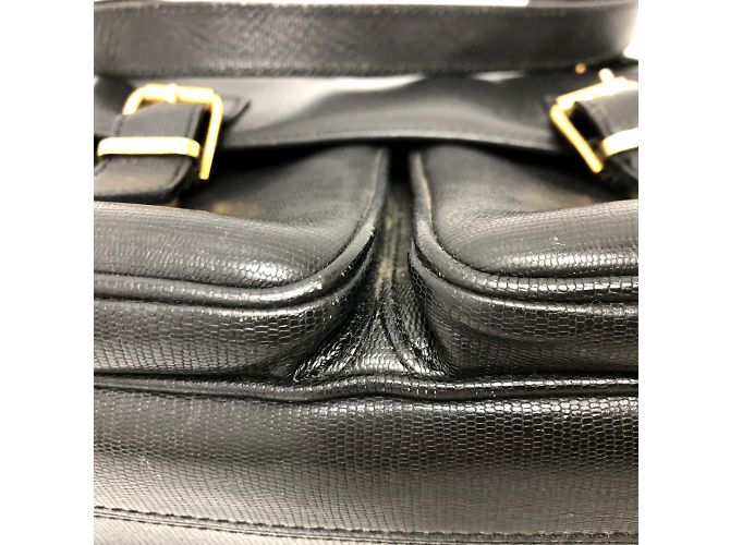 Céline Borsa a spalla 2WAY con doppia tasca Celine Nero - vista 10