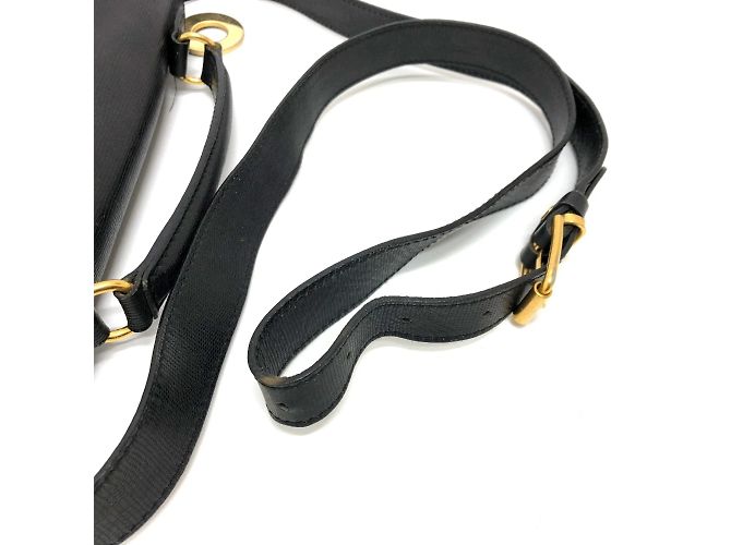 Céline Borsa a spalla 2WAY con doppia tasca Celine Nero - vista 11