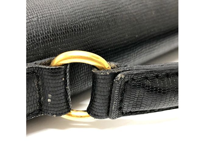 Céline Borsa a spalla 2WAY con doppia tasca Celine Nero - vista 6