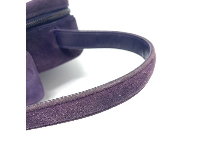 Borsa in pelle viola Chanel Porpora - vista 5