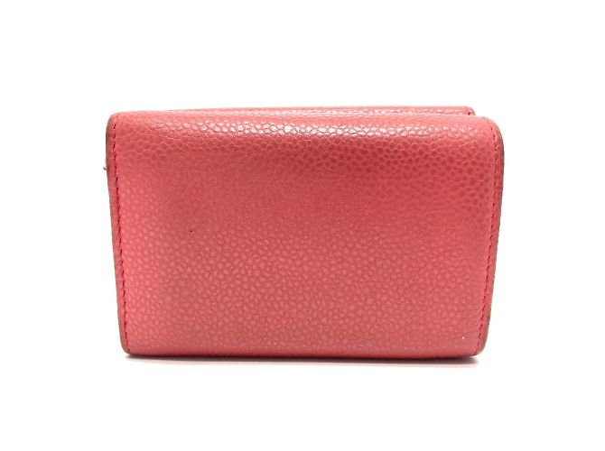 Cartera compacta trifold CC Mark Chanel A70796 Rosa - vista 2