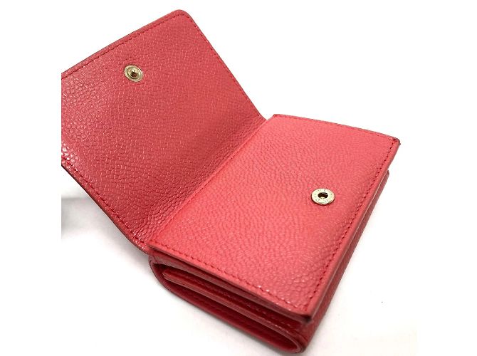 Cartera compacta trifold CC Mark Chanel A70796 Rosa - vista 6