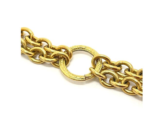 Collana Pendente Vintage Chanel D'oro - vista 6