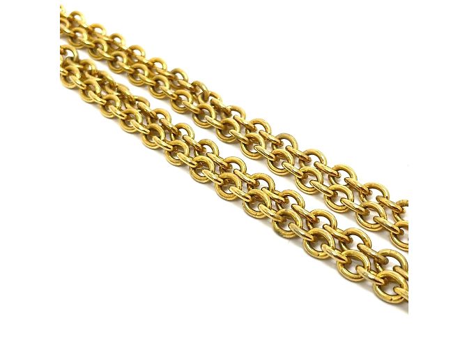 Collana Pendente Vintage Chanel D'oro - vista 8