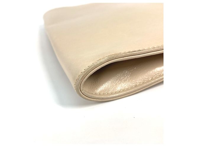 Céline Borsa a spalla in pelle beige Celine - vista 8