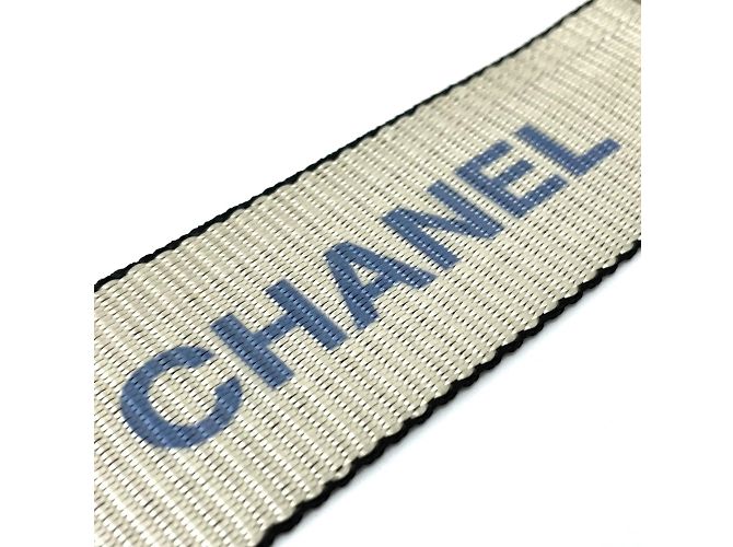 Timeless Bracciale in tessuto blu vintage Chanel - vista 6
