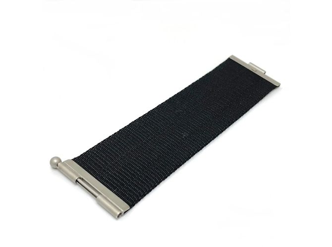 Timeless Bracciale in tessuto blu vintage Chanel - vista 9