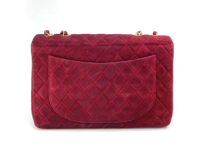 Borsa a spalla in pelle rossa Chanel Rosso - vista 2