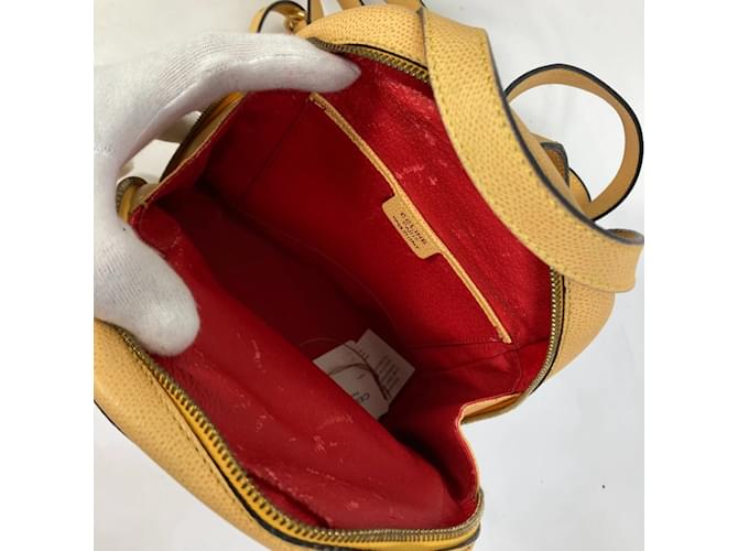 Céline Zaino mini in pelle beige Celine - vista 12