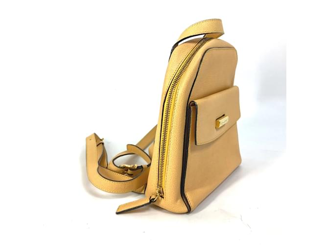 Céline Zaino mini in pelle beige Celine - vista 3