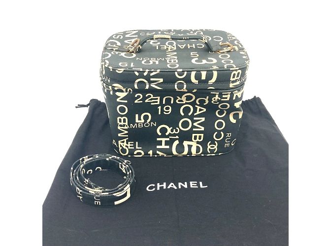Borsa nera Chanel By The Sea Line Nero - vista 14