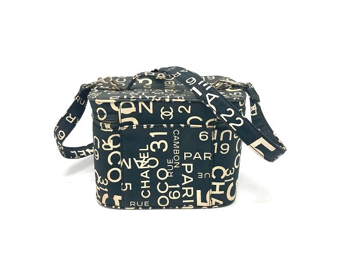 Borsa nera Chanel By The Sea Line Nero - vista 2