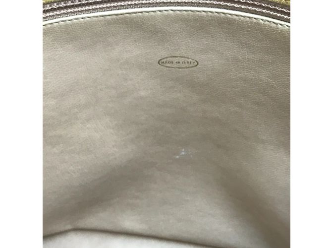 Borsa Chanel Coco Ball in pelle oro D'oro - vista 11